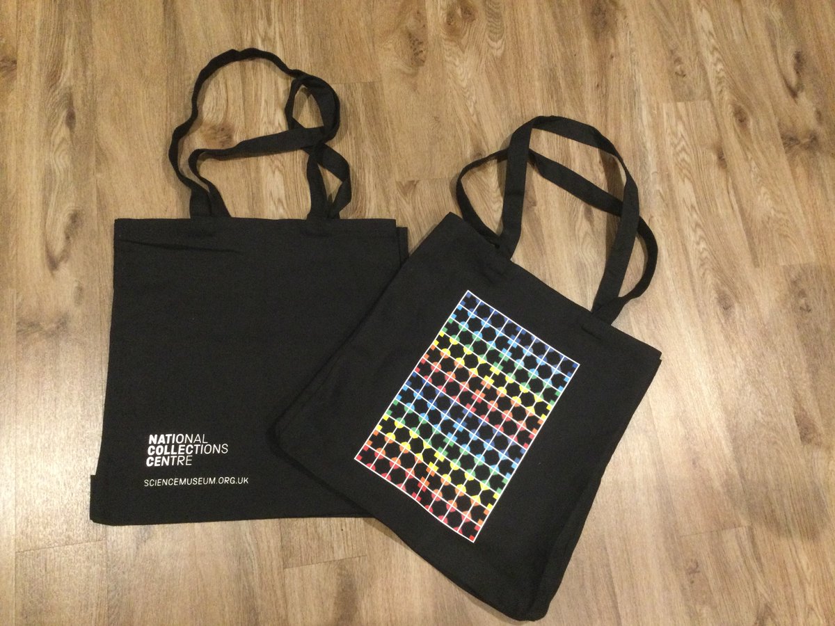 AlisonFaraday's tweet photo. Behold our beautiful #NationalCollectionsCentre tote bags!  So pleased with how these came out. https://t.co/N5PT4gW6nD
