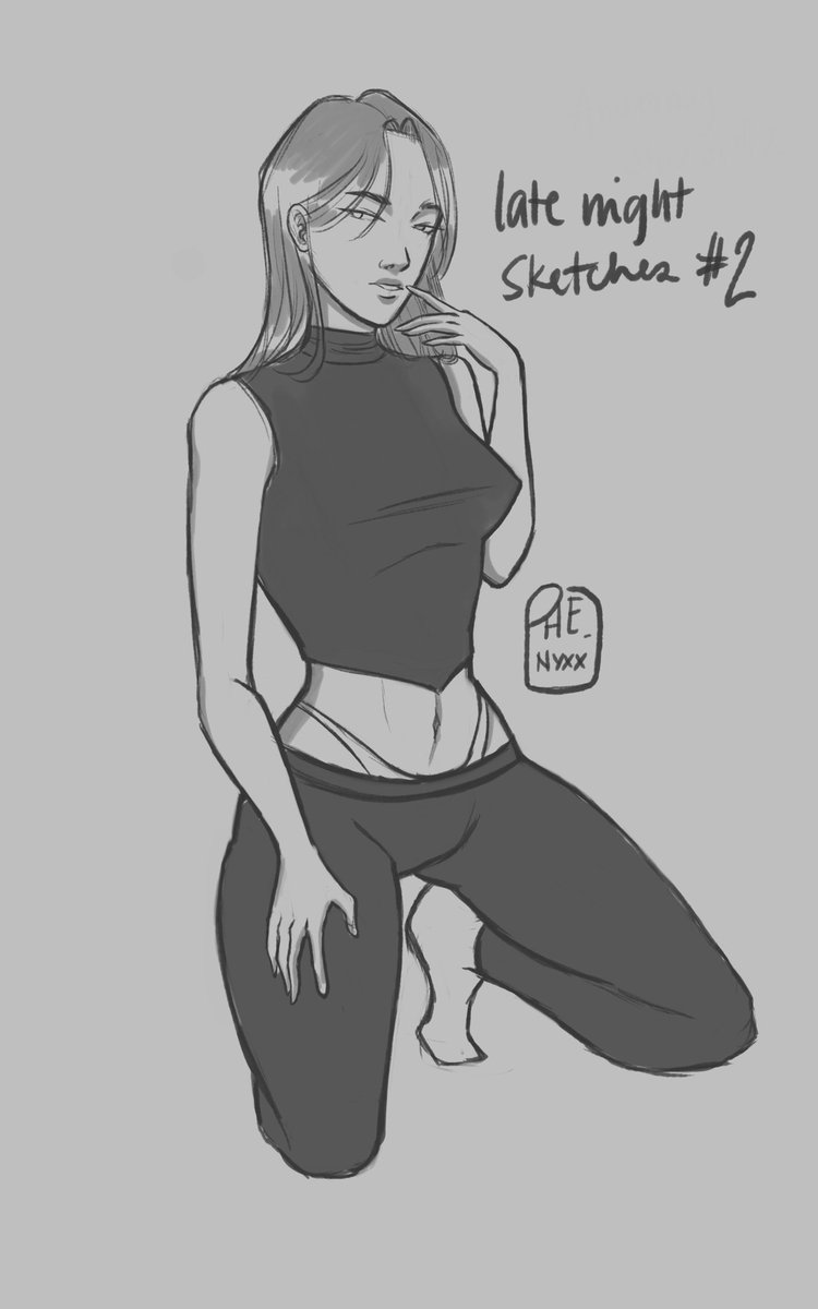 Nothing like a quick sketch at 3 in the morning