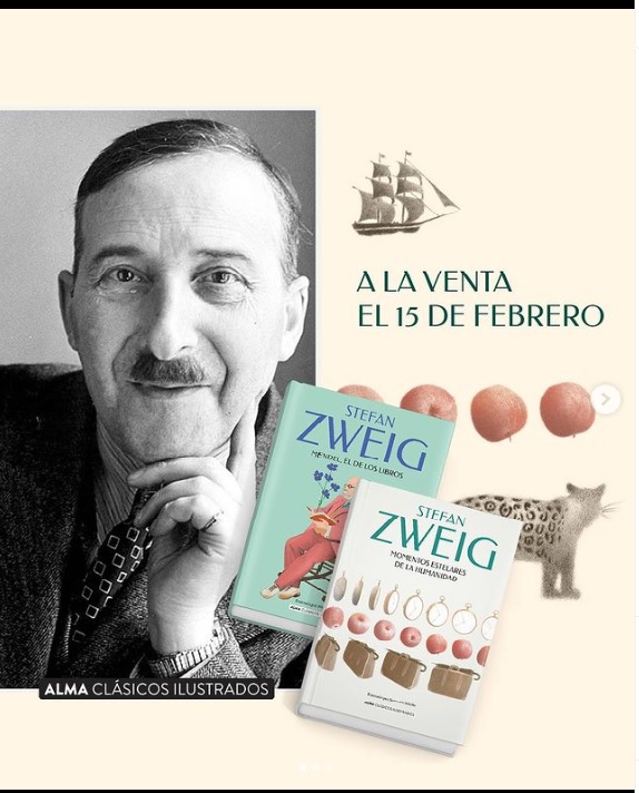 ClauToda's tweet photo. #MomentosEstelaresDeLaHumanidad
Una obra que siempre he ✨admirado✨
y que he tenido la oportunidad
de reteclear frase a frase
✨❤️✨
Edita #AlmaEditorial, que en 2023 suma a Zweig a su catálogo de #ClásicosIlustrados
Traducen tb: @vidasdemercurio y #CarlosFortea https://t.co/U1vLRCsw1X