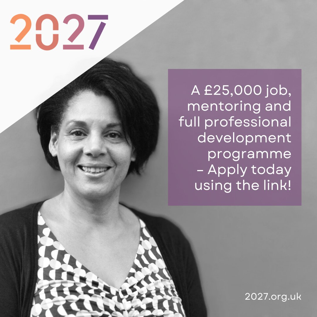 Earn a salary of up to £25K and take part in an acclaimed leadership development programme as you launch your career in the grantmaking sector. Apply to 2027 today: app.beapplied.com/apply/lgytkhp7…