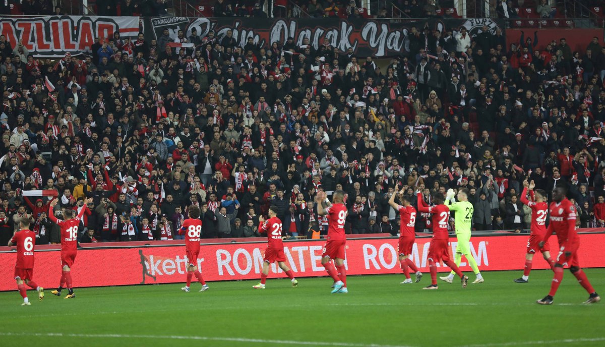 🔝 Spor Toto 1. Lig'in yeni lideri...

🔴⚪️ Yılport Samsunspor.