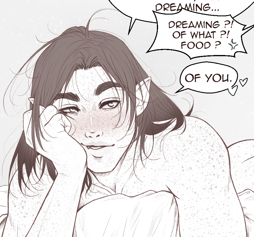 junie_junette's tweet photo. Following the last drawing of them together... 

In a certain way, Garrett isn't so angry anymore just right now but it still hurt a little. 

I just needed to draw Cesar's little ass haha ! I hope you'll like him ! #agrougrou https://t.co/619vq8k3Sv