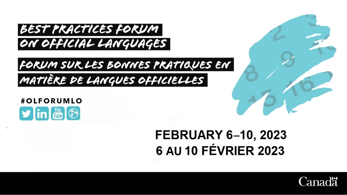 EDSCinfoESDC's tweet photo. The Best Practices Forum on Official Languages is taking place February 6th to 10th. All public servants are welcome! For more information please visit: https://t.co/aOp04AYvMc #OLFORUMLO https://t.co/fAy82YWxeX