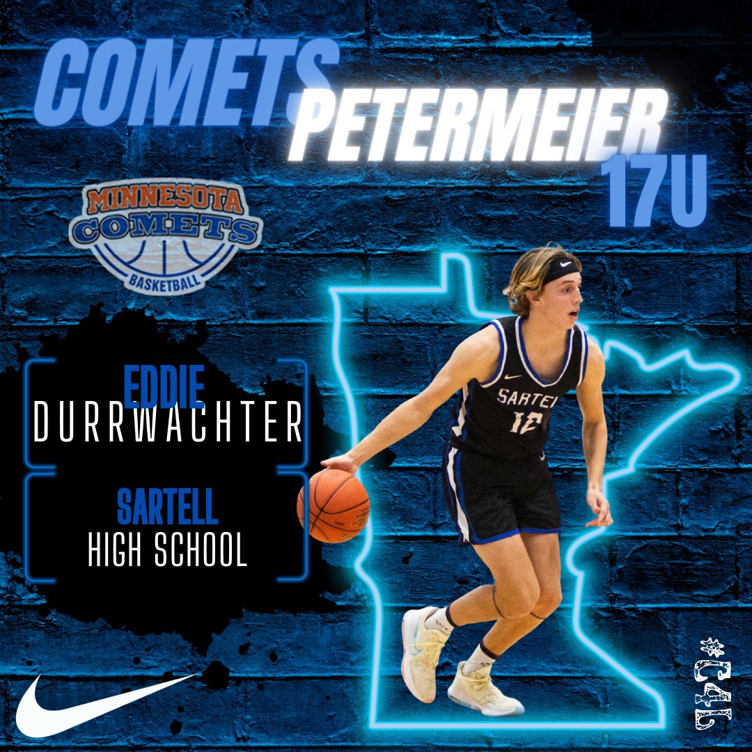 Brent Petermeier (@coachpetermeier) on Twitter photo Next is Eddie Durrwachter (<a href="/EdDurrwachter/">Eddie Durrwachter</a>). Eddie joins us for the summer from <a href="/SartellHoops/">Sartell Boys Bball</a> and Coach Oistad. Eddie is a high level defender & rebounder. His energy and athleticism help him score in creative ways. Very good at keeping possessions alive for his team on the glass Next is Eddie Durrwachter (<a href="/EdDurrwachter/">Eddie Durrwachter</a>). Eddie joins us for the summer from <a href="/SartellHoops/">Sartell Boys Bball</a> and Coach Oistad. Eddie is a high level defender & rebounder. His energy and athleticism help him score in creative ways. Very good at keeping possessions alive for his team on the glass