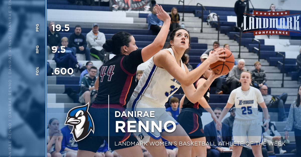 BlueJaysWBB's tweet photo. Congrats to DaniRae on earning the Landmark WBB Athlete of the Week! She was a force for us to help lead the charge in two wins! Way to go, Dani! #GraceAndGrit #FlyWithUs 

LINK: https://t.co/HvclBc4Opr https://t.co/jSCqBeKKOc
