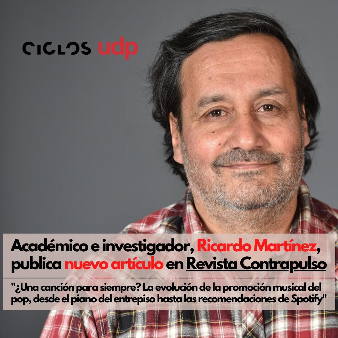 Ciclos_udp's tweet photo. 🆕📄Revisa el nuevo paper de nuestro investigador @kyito1969: "¿Una canción para siempre? La evolución de la promoción musical del pop, desde el piano del entrepiso hasta las recomendaciones de Spotify", publicado en Revista #Contrapulso✔️
👉🏼 Detalles: https://t.co/nlU1fXqqk2 https://t.co/wU7NI8mfcm