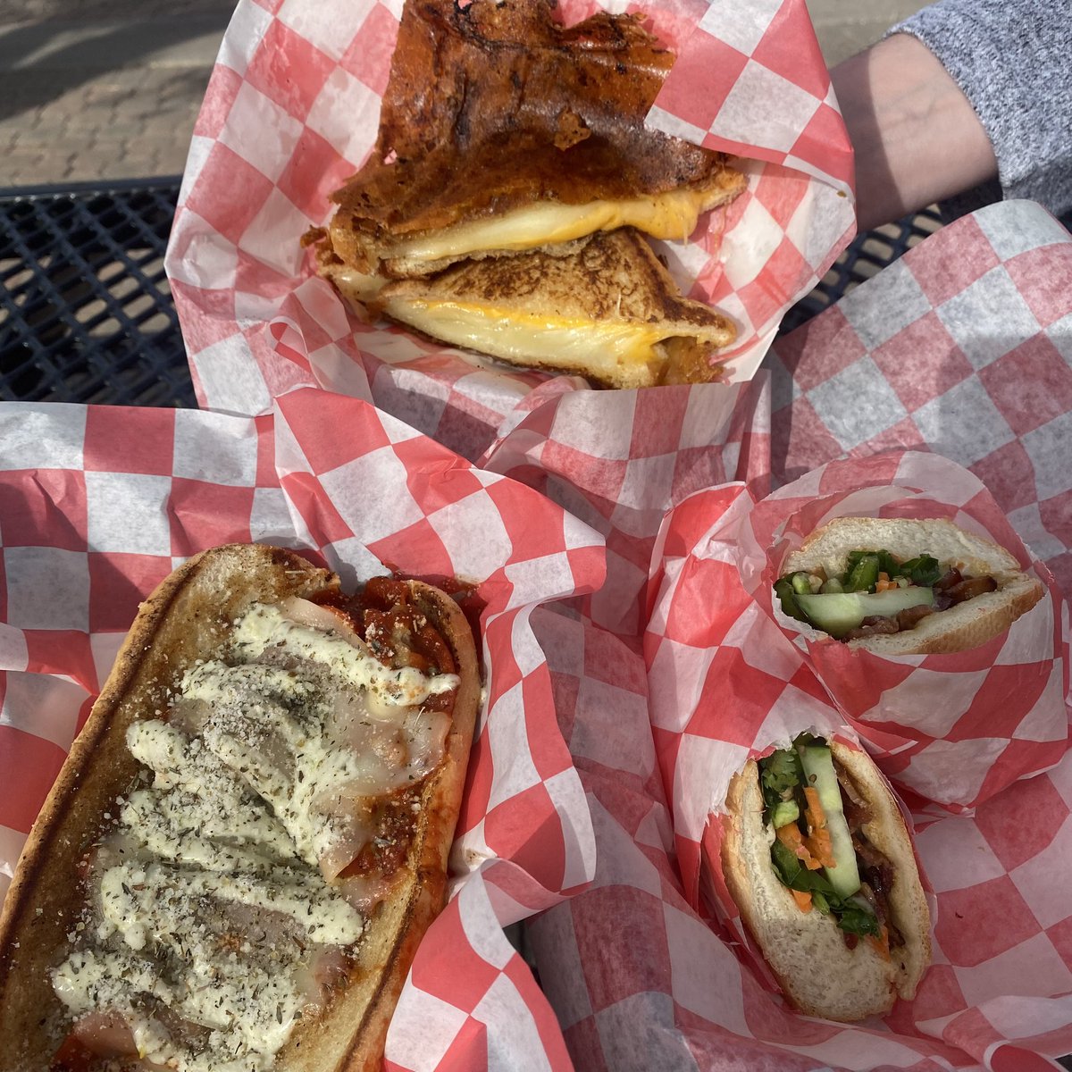 This weeks sub features are ‘The TMNT’ (left), ‘The Big Cheese’ (center), ‘The Pot Belly’ (right)!