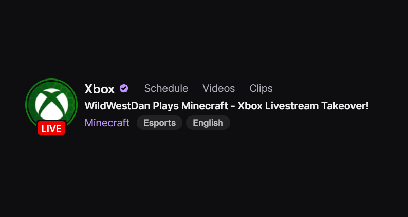 famfriendlylive's tweet photo. Check it out - @WildWestDanTV has taken over @xbox's Twitch stream!

View here: https://t.co/1lvEEXChPH https://t.co/JS1xym41OO