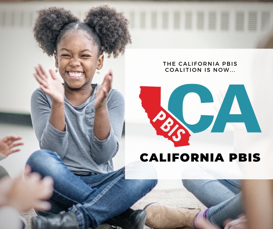 Drumroll please... The California PBIS Coalition is now simply, California PBIS! The #PBISCA you know and love has rebranded to better align with our always-growing network of support! Find out more on our website: pbisca.org.