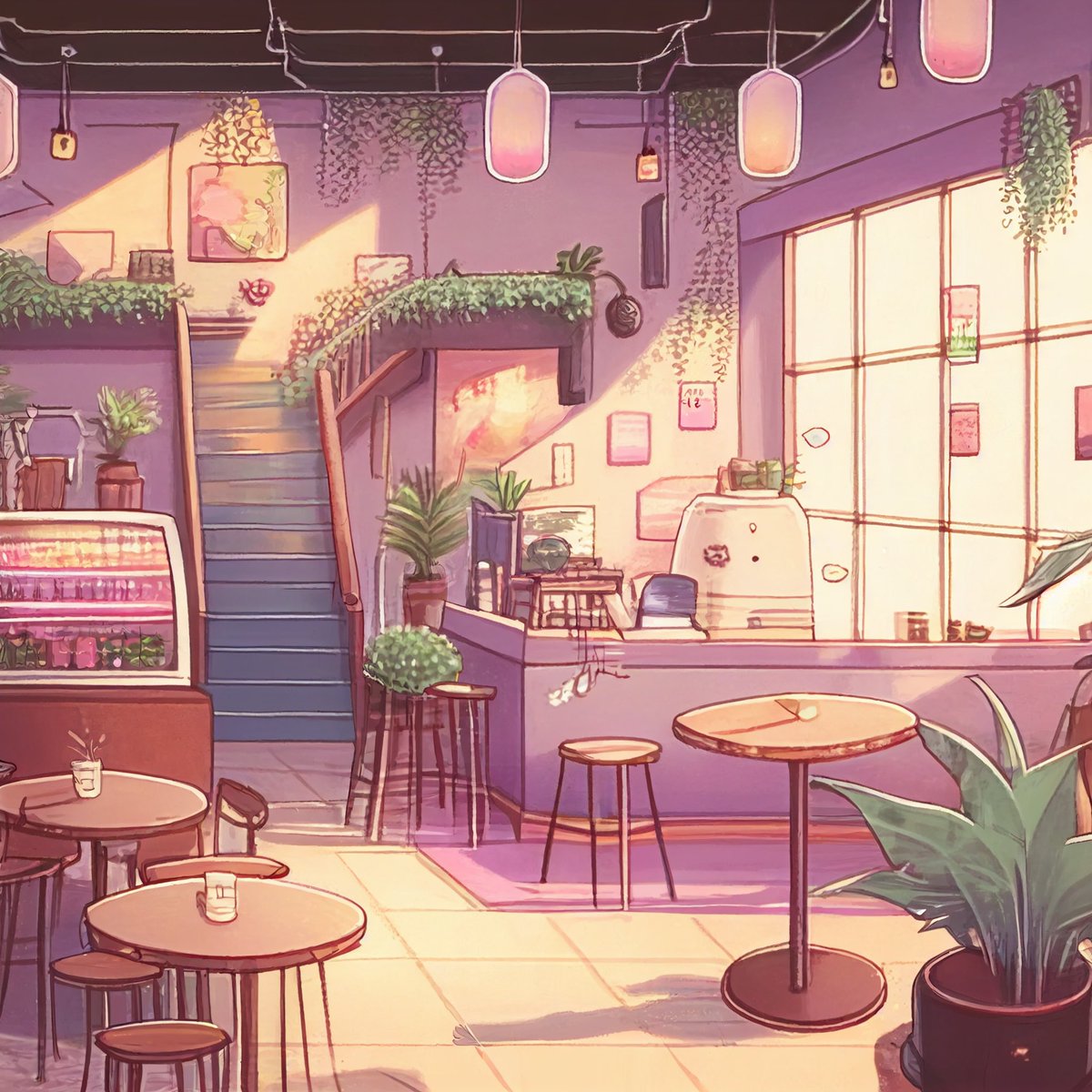 BubbleTea_Cafe's tweet photo. Welcome to Bubble Tea Cafe~ enjoy a warm cup of tea and vibe with us 🪟 🫖 ☕️ https://t.co/IKTfUY7U16