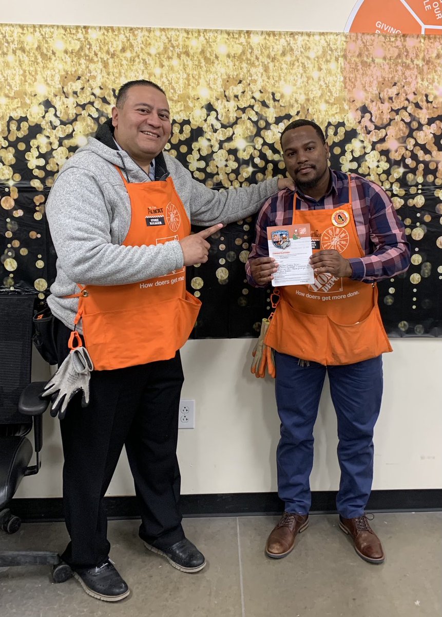 CXM Demetrice does an amazing job taking care of our customers and sets an awesome example for our associates!  He’s consistently mentioned by our customers and they rave about him! Thank you, Sir! ⁦@Fuerstenberg15⁩ ⁦<a href="/krys_ann88/">Krystal Mora</a>⁩ ⁦<a href="/MikeR_THD/">Mike Roque</a>⁩