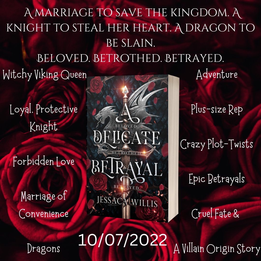 jessacawillis's tweet photo. I did an interview with @sarahjaynreads about my latest #romanticfantasy release #ADelicateBetrayal! Check out the details below:

https://t.co/Oh1UfFIccD https://t.co/Wl7q4TGnT1