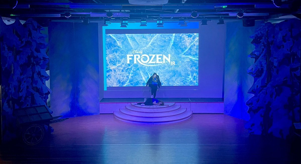 AllHallowsCHS's tweet image. Just ONE WEEK until opening night!! Frozen the Musical is really coming together. The set was delivered yesterday, thank you to the families who helped to put it all together. And lines and dances have been learnt. Final preparations this week. #frozenthemusical #schoolshow ❄️🎬