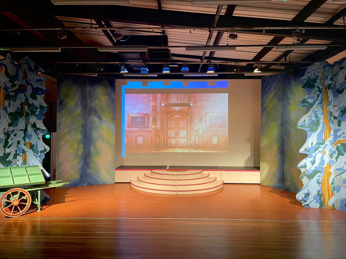 AllHallowsCHS's tweet image. Just ONE WEEK until opening night!! Frozen the Musical is really coming together. The set was delivered yesterday, thank you to the families who helped to put it all together. And lines and dances have been learnt. Final preparations this week. #frozenthemusical #schoolshow ❄️🎬