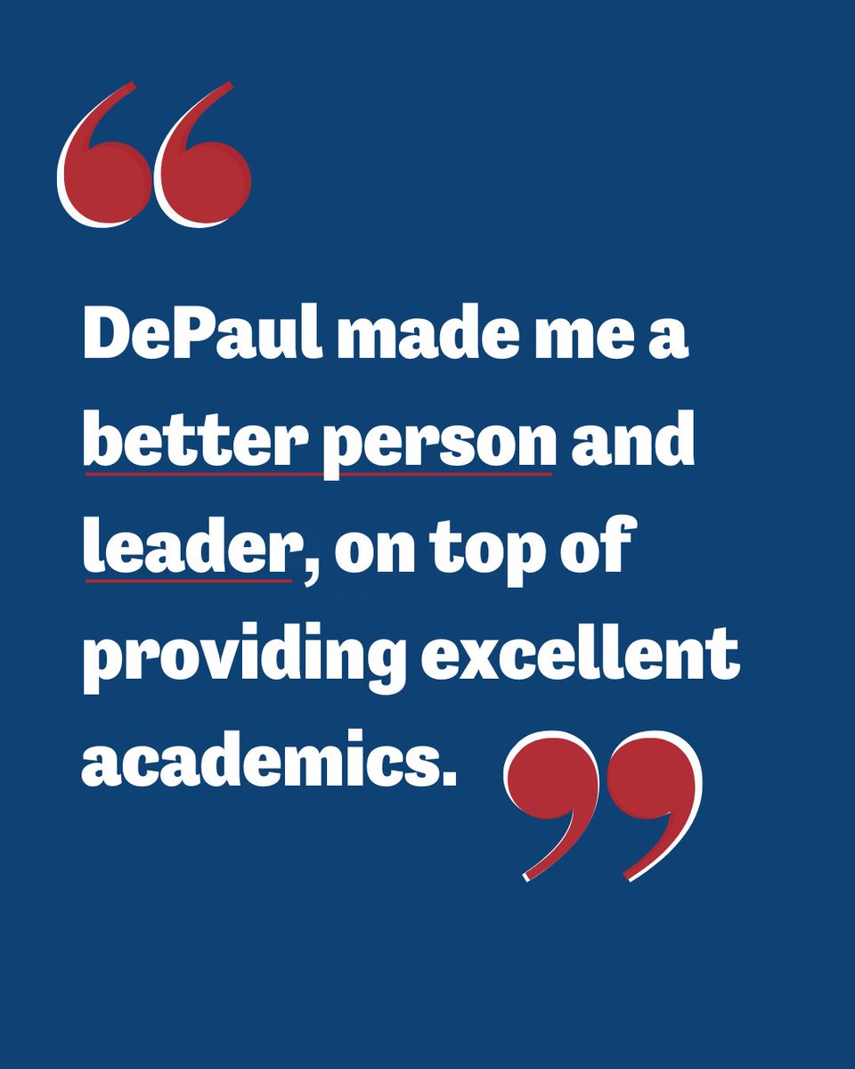 DePaulLAS's tweet photo. 🔴🔵🔴🔵🔴🔵🔴🔵
Blue Demon Challenge might be over, but it’s never too late to celebrate amazing Blue Demons making positive change out in the world. Our January #DePaulLAS Alumni Spotlight is Alyssa Hernandez!
Learn more:
https://t.co/B9ujItoFhh
🔴🔵🔴🔵🔴🔵🔴🔵 https://t.co/Tv6Wm6GlIo