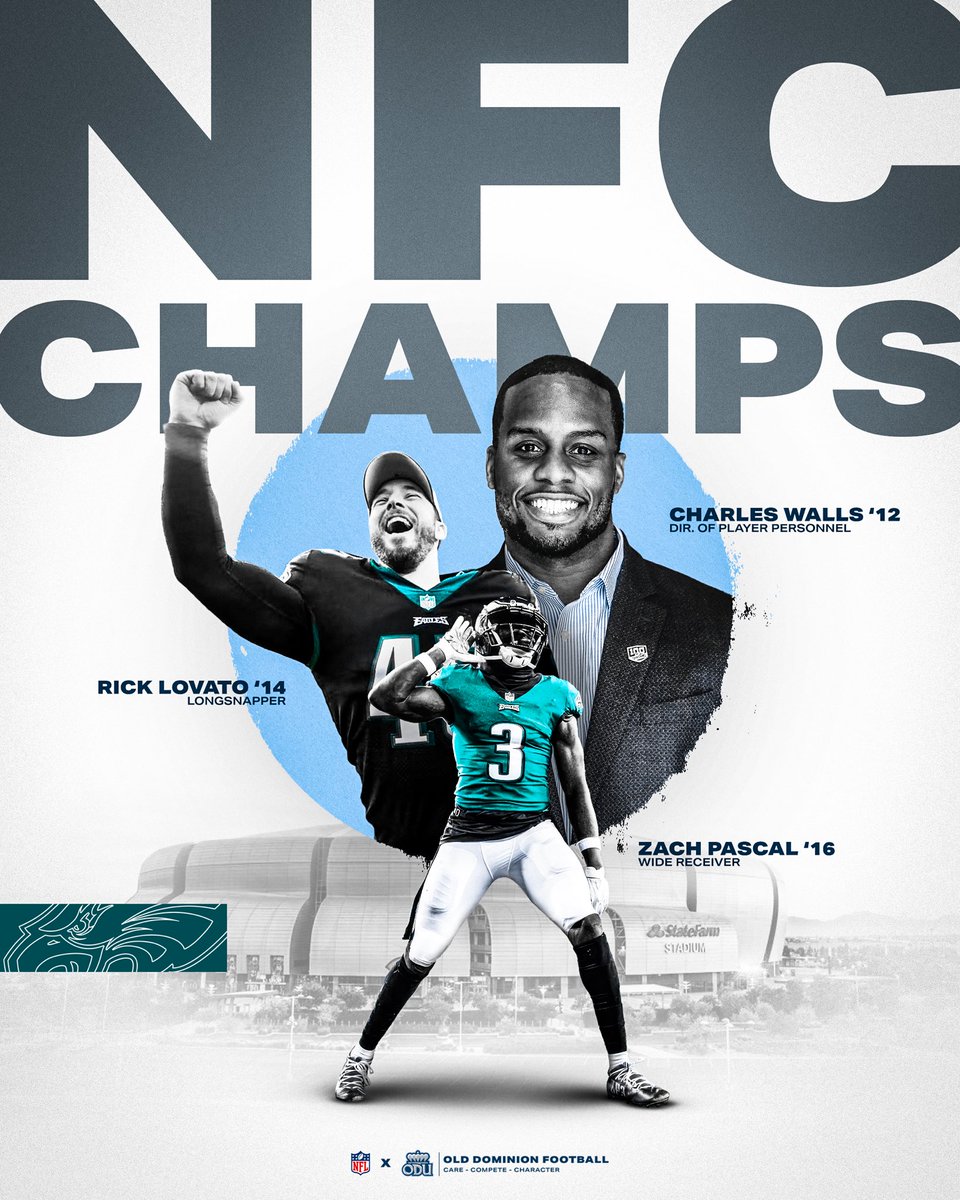 ODUFootball's tweet image. 𝗦𝗨𝗣𝗘𝗥 𝗕𝗢𝗪𝗟 𝗕𝗢𝗨𝗡𝗗‼️🏆

Congratulations and Good Luck to the @Eagles and our 3️⃣ Monarchs!!

@_CharlesWalls 
@TheSnappingLife
@ZachPascal6 

#ReignOn | #ODU2NFL