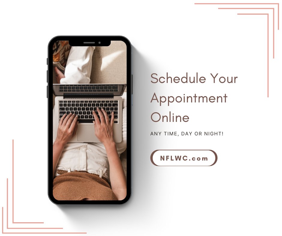 NFLWC's tweet photo. It can be difficult to call and schedule appointments during your workday. Our online scheduling page is here for you 24/7. Visit our online scheduling page:  https://t.co/Wjn8RnCxVy https://t.co/ZeiaBz1Rpl