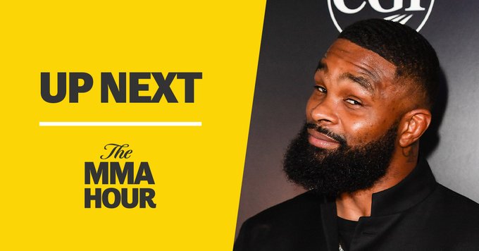 Tyron Woodley is back on #TheMMAHour 

▶️ 