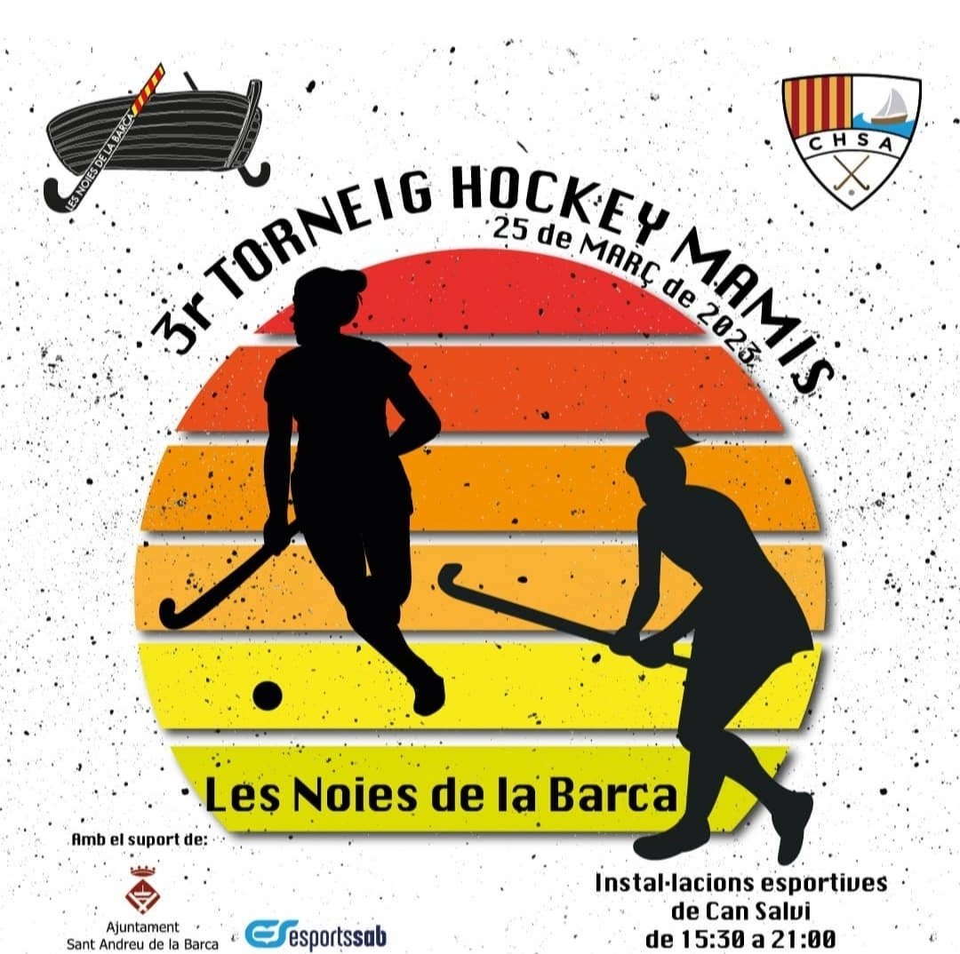 STANDREUHOCKEY's tweet image. ℹ️ En marxa el 3r Torneig Hockey Mamis!!@chsantandreumamis ja treballen de valent en l'organització de la tercera edició, que enguany i pels compromisos de la competició i a la disponibilitat de les nostres instal·lacions, serà en un format de tarda el dissabte 25 de març!