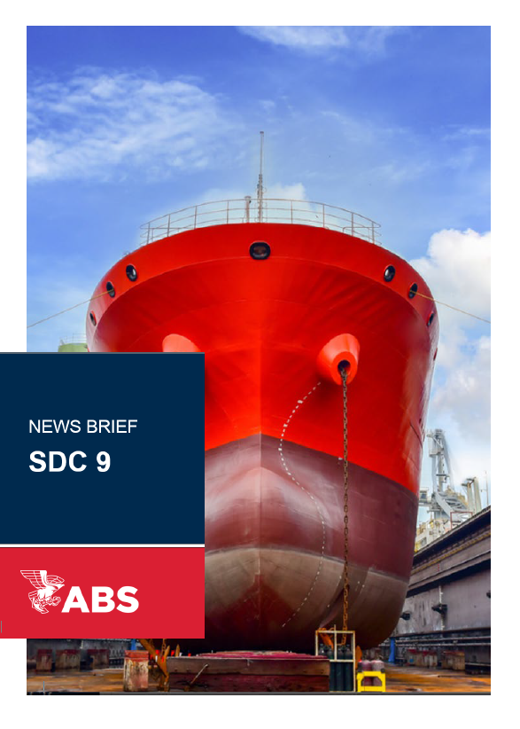 ABSeagle's tweet photo. Read our SDC 9 Brief: https://t.co/ZJVbVXJUzd
🌐
The @IMOHQ Ship Design and Construction Sub-Committee held its 9th session on January 23 - 27. This Brief provides an overview of the more significant issues discussed at this session.
🌐
#Shipping #MaritimeIndustry #Maritime https://t.co/uTmSdj01GV