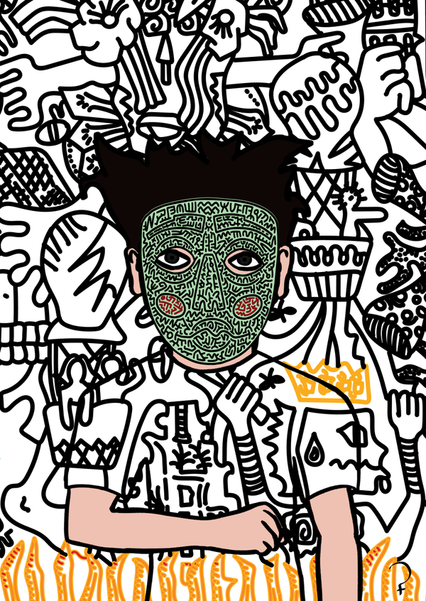 _be_GM's tweet photo. #Hashmasks6271 has Mask Type: Doodle and Mask subtype: Face find more detils on https://t.co/ssBC9kD14r listed on opensea: https://t.co/KUc7SFy9fw #theHashmasks #NFTs  #HMHBDAY https://t.co/B3VO3ItUIg