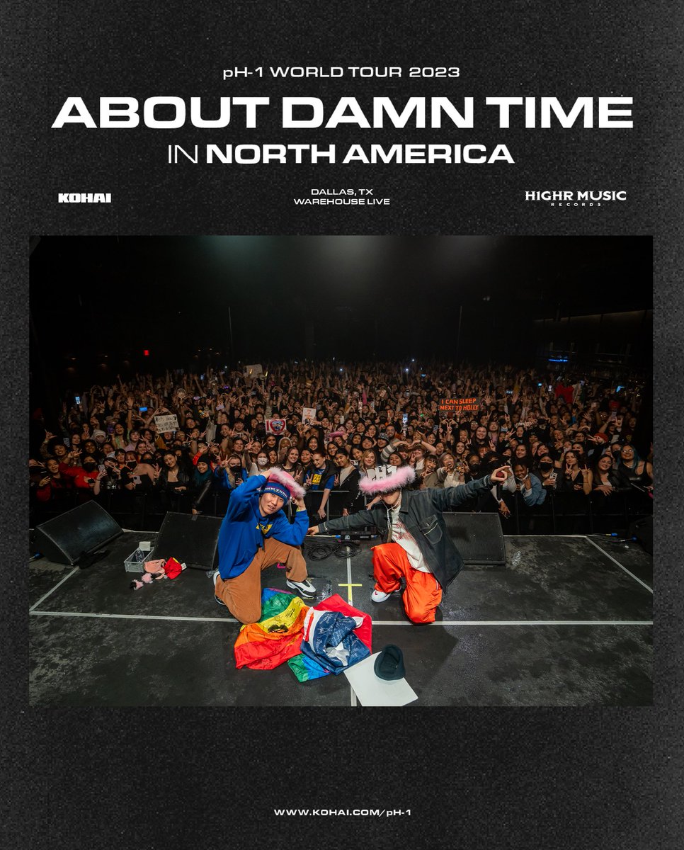 heykohai's tweet photo. PACKITUP!

#pH1 #피에이치원
#AboutDamnTime #pH1TOUR
#NorthAmerica
#H1GHRMUSIC #하이어뮤직 https://t.co/jcuGJka7aw