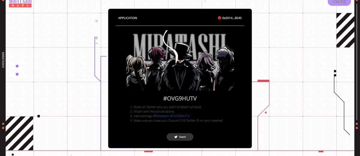 kellistevens77's tweet photo. Why you want Miratashi Whitelist? #Miratashi #OVG9HUTV https://t.co/6Lj3uhCy94