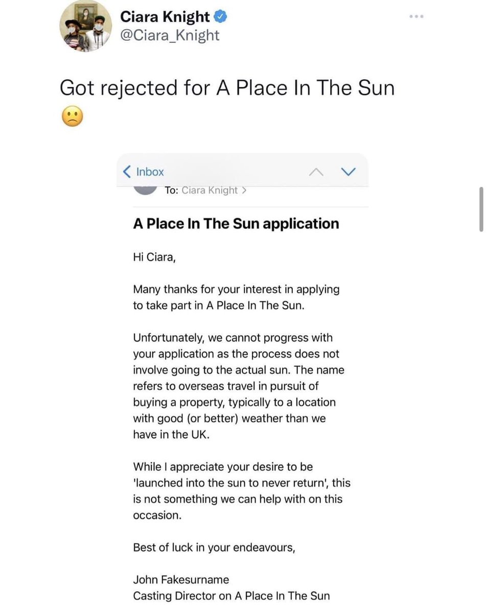 DaveyBoi73's tweet photo. #Placers #APlaceInTheSun 😂🤣😂 https://t.co/TGyTaFPXeS