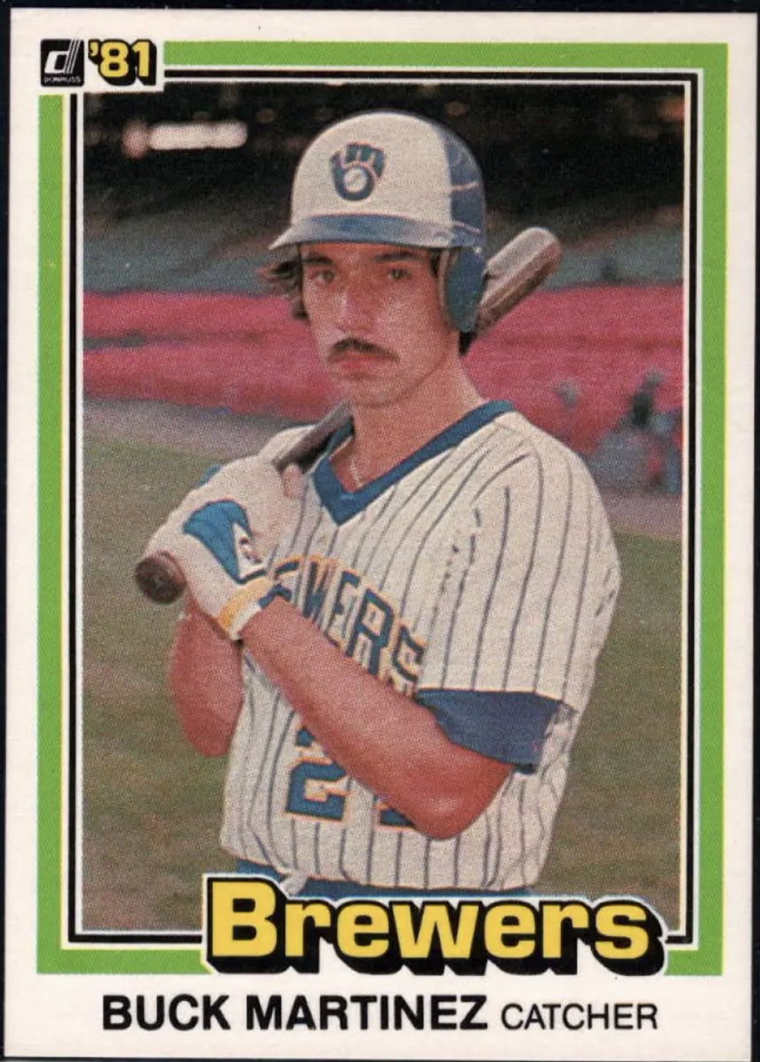 CardboardHistry's tweet image. I thought of #VoteForPedro when I saw this ‘81 #Donruss Buck Martinez in my PC. Then I saw I have the other Buck &amp;amp; thought of #ordeProFetoV!😉 Slightly less iconic than the @DaleMurphy3 reverse negative, huh? 🤷‍♂️😂