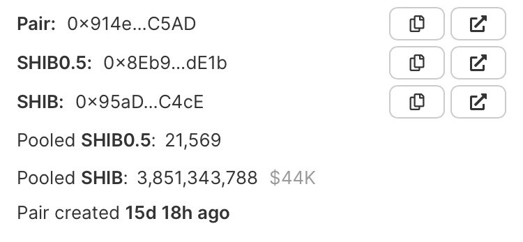 Amnesia112233's tweet photo. @Texan_Whale @RicoMoneybags @BSCNews @RealFlokiInu @babydoge @BRBWEB3 @ShibainuCoin @HalfShibaInu already 3.8 billion shib burned ($44k) with halfshibainu $SHIB0.5 #SHIB0.5 https://t.co/MuFlNsuijJ