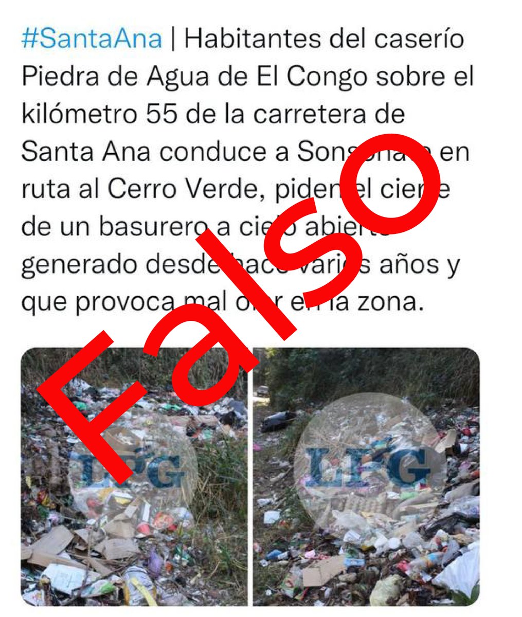 AlcaldiaCongo's tweet photo. Desmentimos esta información. https://t.co/BuWzp18IWv