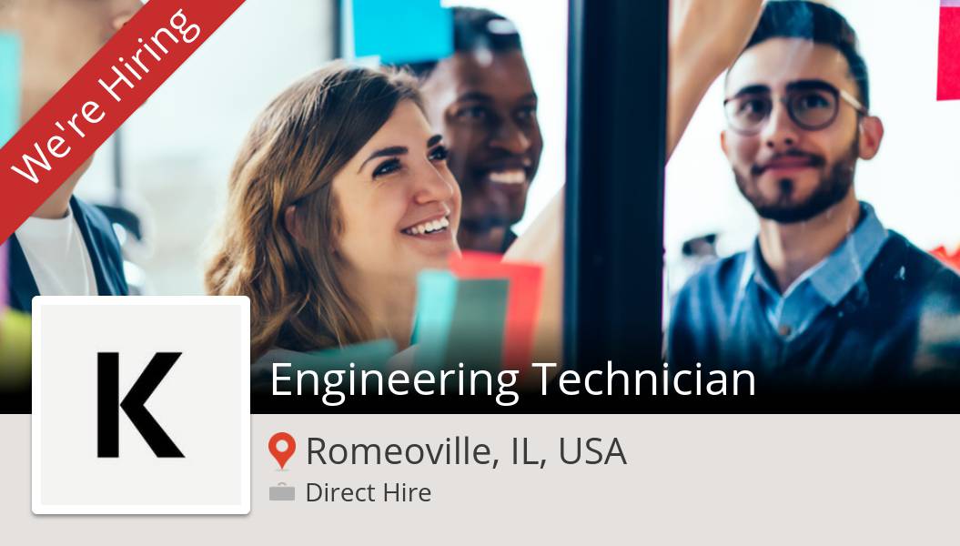 #Engineering #Technician needed in #Romeoville, apply now at #KellyServices! #job workfor.us/kellyservices/…