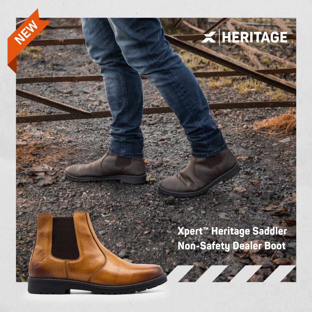 Step up your boot game with the Xpert Heritage Saddler. Perfect for work or play 💪🏼

#hardworkingcomfort #XpertHeritage #BootUpYourGame