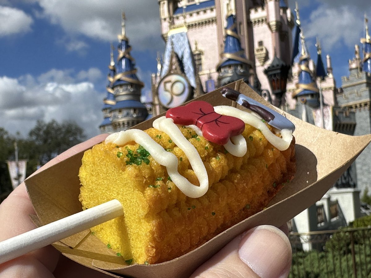 on Twitter "The Donald Duck Corn Elote Disney