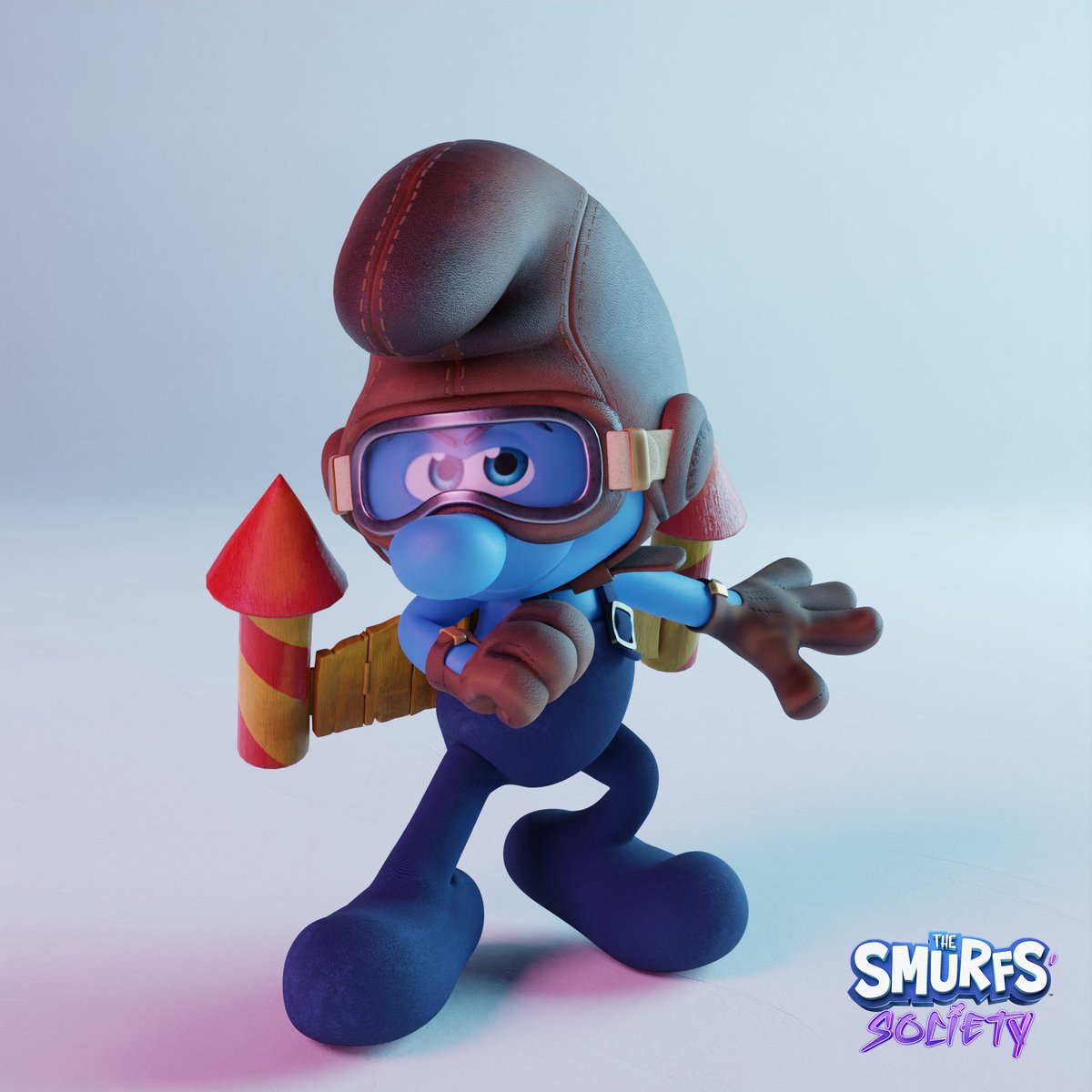 SmurfsSociety's tweet photo. 🚀 Flying Smurf 🚀

We're heading to the moon! 🌛
Who's with us ⁉️ https://t.co/P3VnBJEBz2