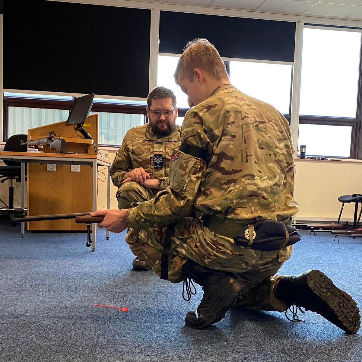 138 Squadron Royal Air Force Air Cadets (@138sqnrafac) on Twitter photo Over the weekend 2 cadets joined others from <a href="/SEMidsWgRAFAC/">South & East Midlands Wing Air Cadets</a> to complete their initial training on the L144 Cadet Small Bore Target Rifle.
As well as learning how to handle and operate the weapon safely they learnt about marksmanship principles.
<a href="/aircadets/">RAF Air Cadets</a> <a href="/ComdtAC/">Commandant RAF Air Cadets</a> #whatwedo Over the weekend 2 cadets joined others from <a href="/SEMidsWgRAFAC/">South & East Midlands Wing Air Cadets</a> to complete their initial training on the L144 Cadet Small Bore Target Rifle.
As well as learning how to handle and operate the weapon safely they learnt about marksmanship principles.
<a href="/aircadets/">RAF Air Cadets</a> <a href="/ComdtAC/">Commandant RAF Air Cadets</a> #whatwedo