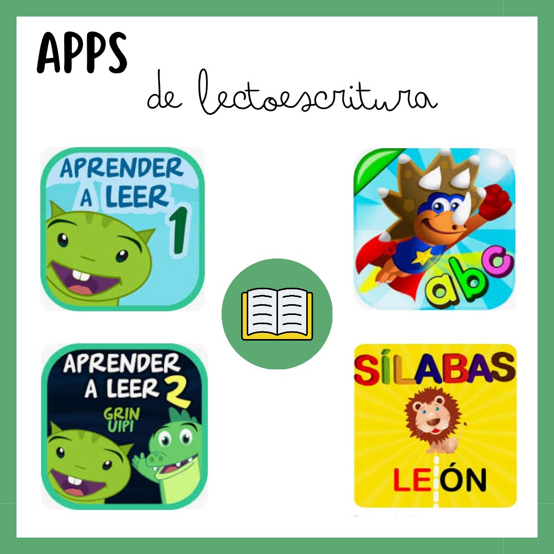 ubuntuinclass's tweet photo. #claustrovirtual 💡 ¿alguna recomendación  de #apps para lectoescritura? Aquí van las nuestras 📝 https://t.co/PmuQvM1eel
