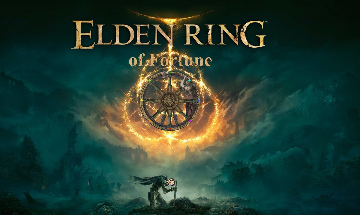 4urFortune's tweet photo. I'm finally able to start my next big project on my list

and play Elden Ring with my Wheel of punishments 🎡

join in to watch my suffering or to make it even greater
LIVE NOW 🔴

#Vtuber #ENVtuber #VtuberEN #ELDENRING https://t.co/ME7zLNuqTx