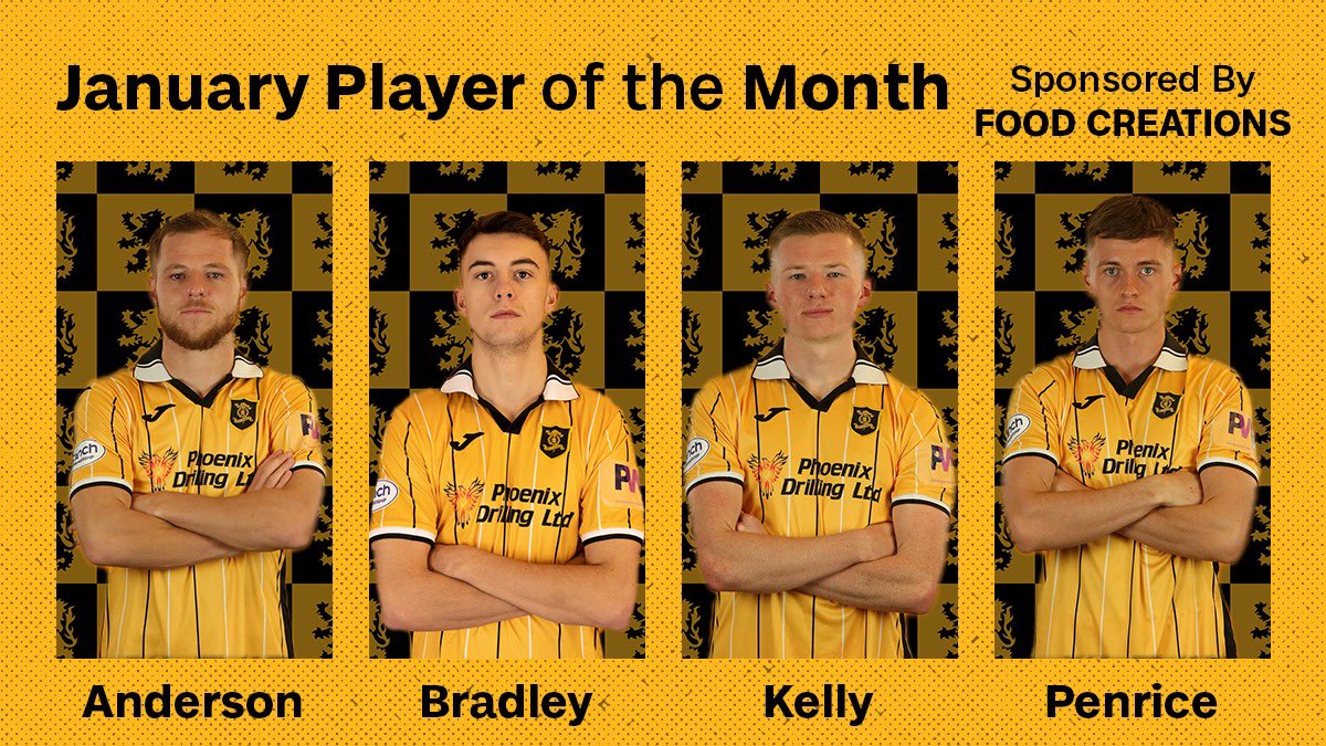 LiviFCOfficial's tweet photo. After an unbeaten January, seeing us notch 3 wins &amp; 2 draws, it’s now time to cast your vote for our @Food_Creations Player of the Month.

Choose from @BRUCEA23, @StevieBradley_, @stephenkelly_50 &amp; @PenriceJames in the poll below.

Voting closes at 12pm on Wednesday 1st February. https://t.co/Q4IXe8br4s
