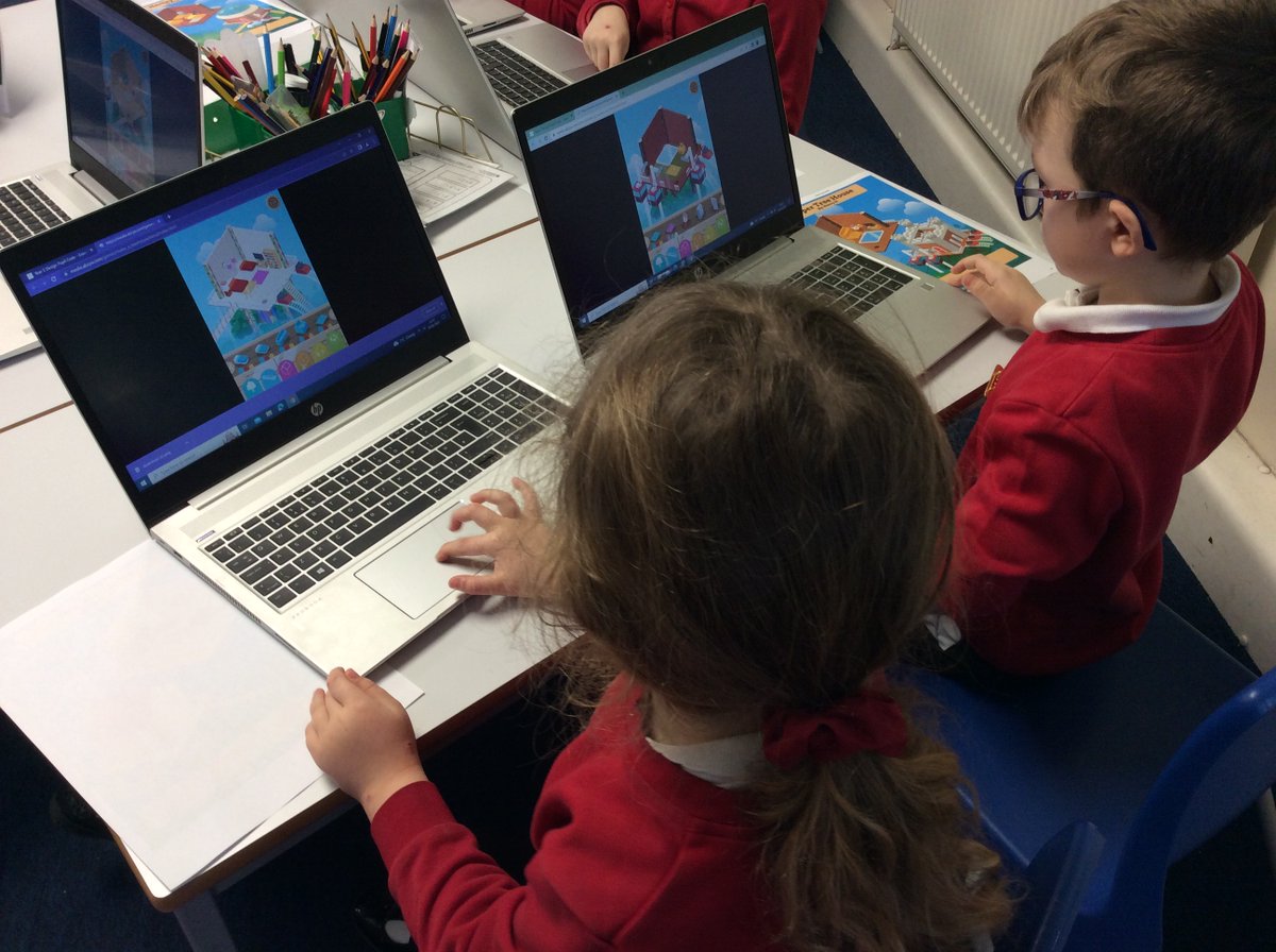 Wrenthorpe_SCH's tweet photo. 1B have been working incredibly hard on the laptops to develop their '3D Design' skills. Here are some of their wonderful treehouse designs. https://t.co/njefaKttev