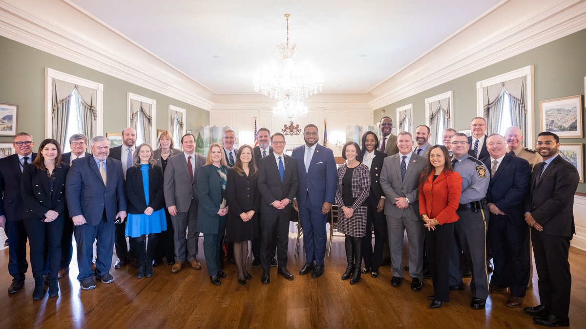 ICYMI: Acting Secretary Mike Humphreys met with his fellow Secretaries in Harrisburg Friday, as part of Governor Shapiro’s first full cabinet meeting. They are ready to represent and serve the people of Pennsylvania!