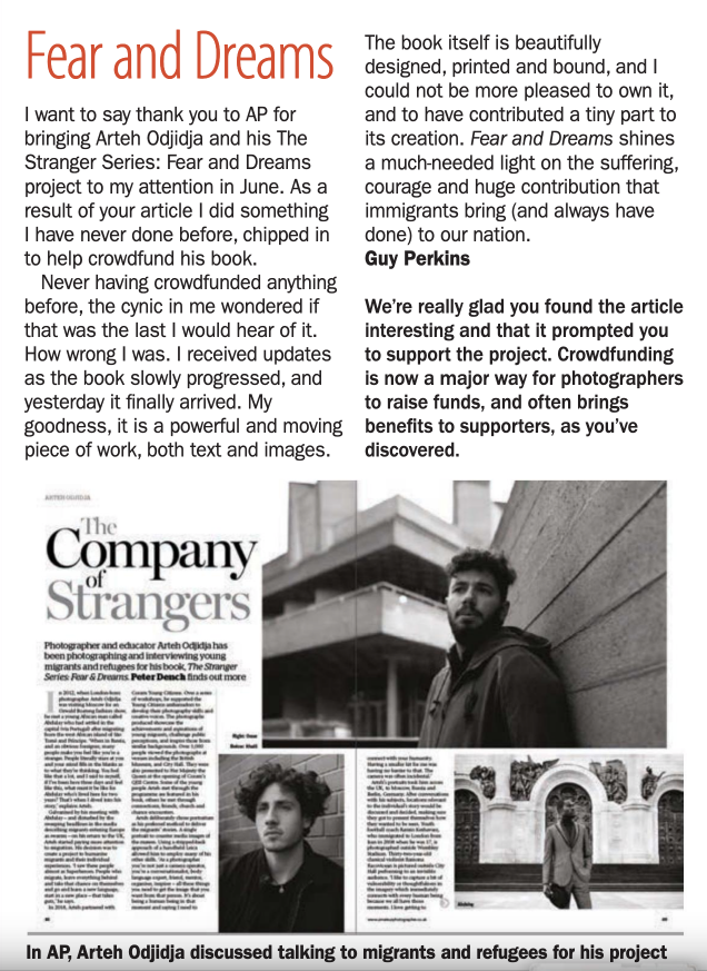 PhotoNorthFest1's tweet photo. Coming to town to talk at Photo North #leeds #leeds2023 give it up for @ArtehCreative & if you didn't already know he was great, here's what Guy said in @AP_Magazine #letteroftheweek https://t.co/jeudYrocBP https://t.co/A3oo6Isx5E