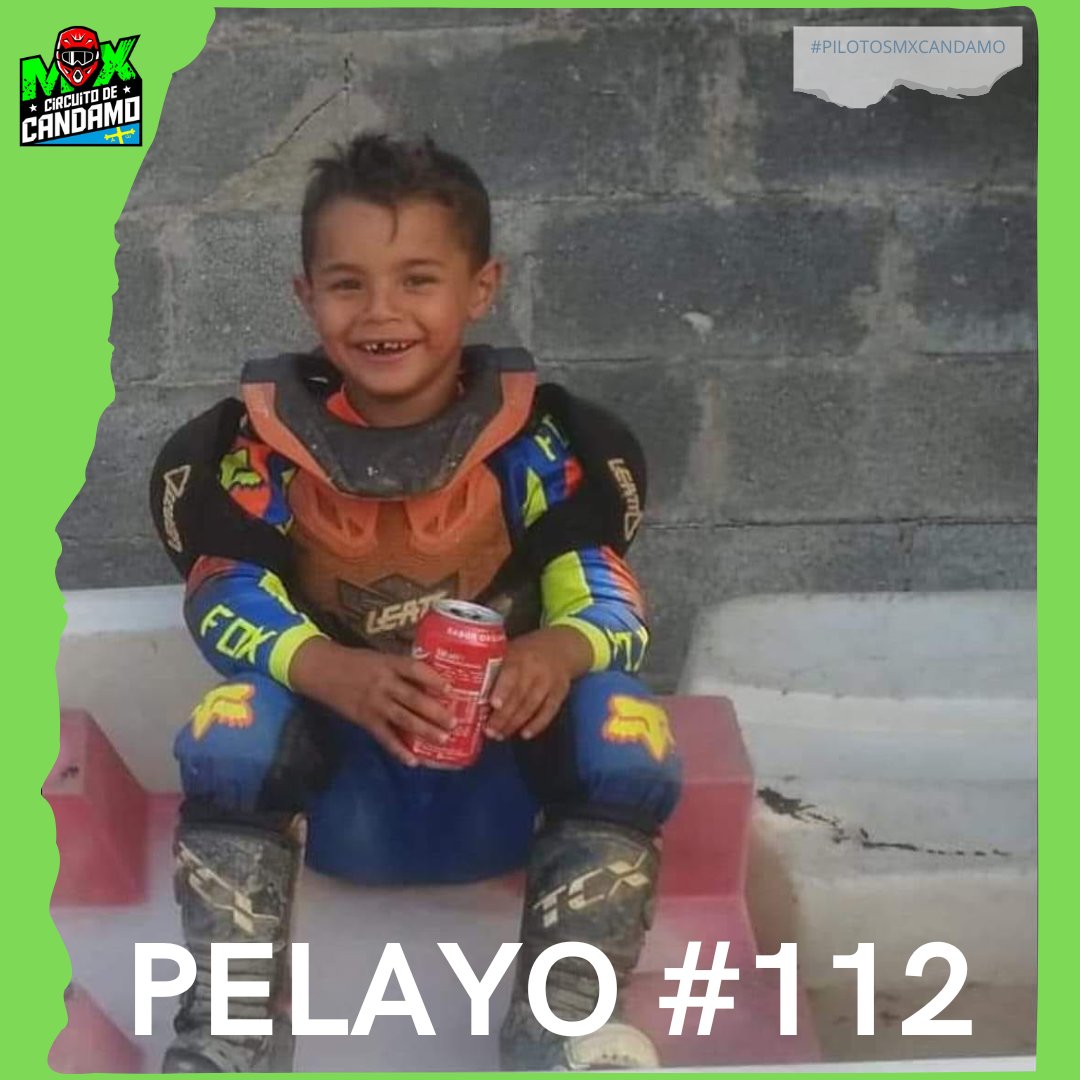 MXCANDAMO's tweet photo. ✅ Ehhh pilotos!!!
Vamos a ir presentando a nuestros #riders para 2023. 
PELAYO #112 Pequeño pero matón. Nos vuelve locos con esa sonrisa y su pasión.
Preparate que empieza lo bueno.
#PilotosMXCandamo #MXCandamo #MotoclubMXCandamo #riders #pilotos #motocross #circuitosdeasturias https://t.co/QS58bpVoab