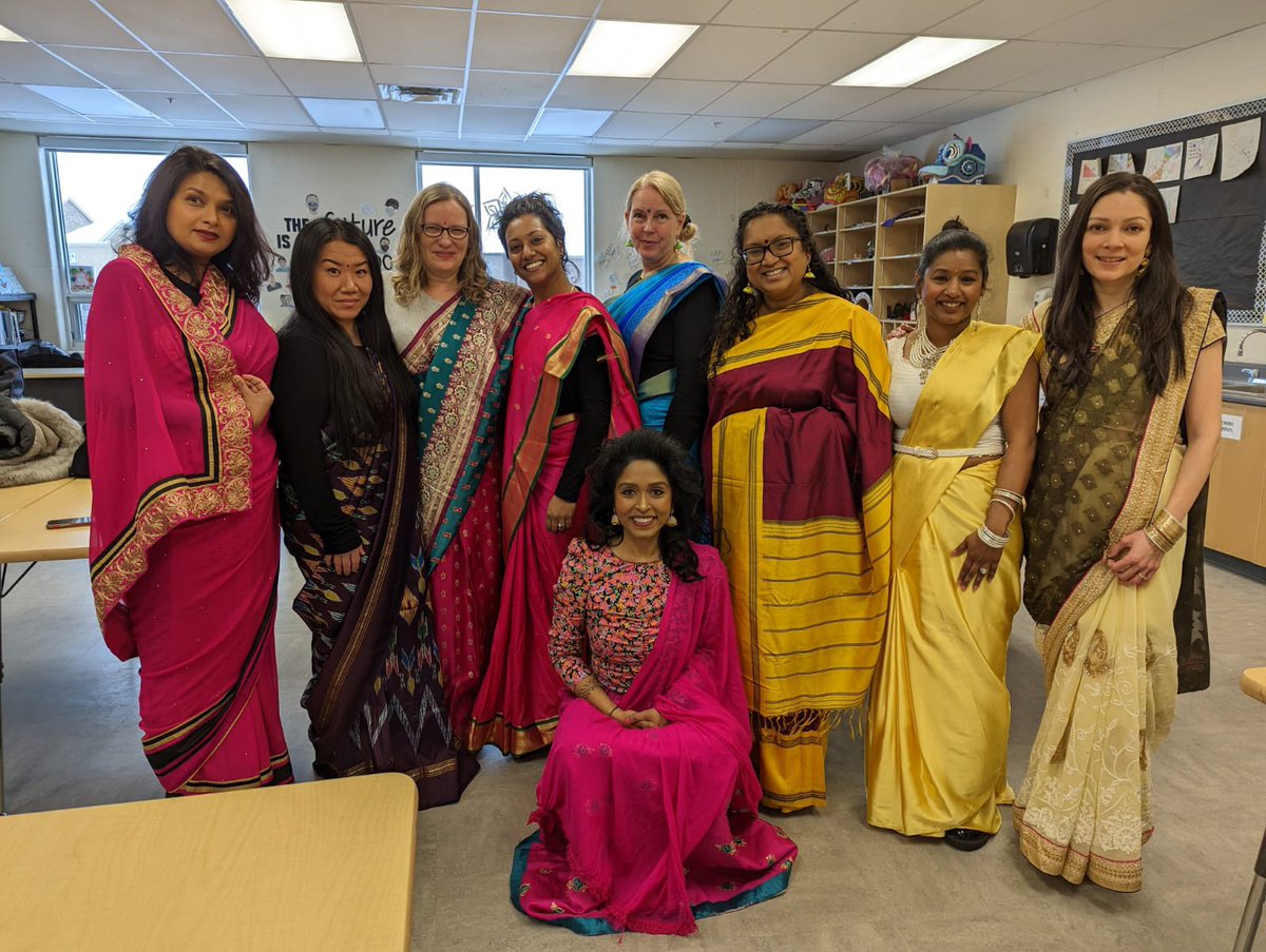 BeckettFarmPS's tweet photo. Saree Day at BFPS! https://t.co/rIggOUrQvN