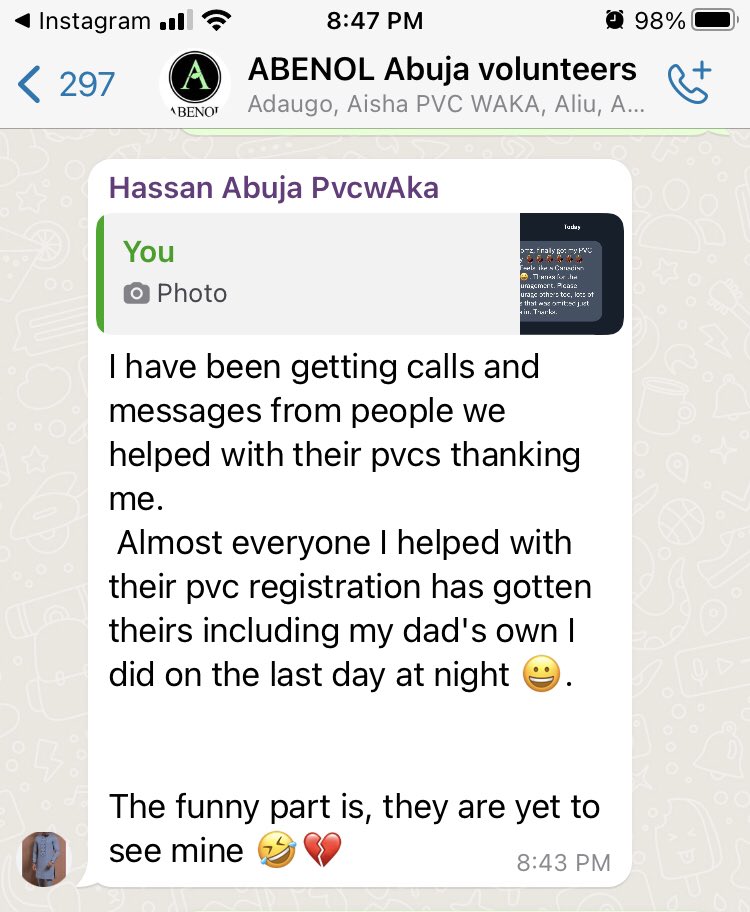 simplyEromz's tweet photo. #PVCwaka has cost us A LOT of money to run. Since 2021 till now & we’ve only had < 3 months break.🥲
We’ve also helped over 700k people across 8 states.
If we helped you with your CVR, kindly let us know. The ‘Thank you, I got my PVC with your help’ goes a long way.🙏🏼@Abenolng https://t.co/gWT9NJApWP