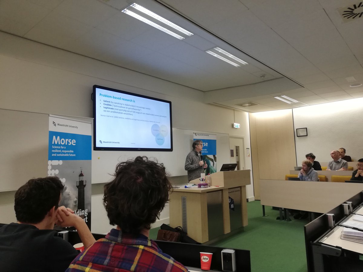 A beautiful day at <a href="/MaastrichtU/">Maastricht University</a> today, where we joined an interactive workshop on Problem-based research, delivered by Prof Rene Kemp (<a href="/UNUMERIT/">United Nations University - MERIT</a>), and Erwin de Bruin (<a href="/uitMaastricht/">Gemeente Maastricht</a>).

Thank you <a href="/MorseMaastricht/">MORSE Maastricht</a> for making it happen!
