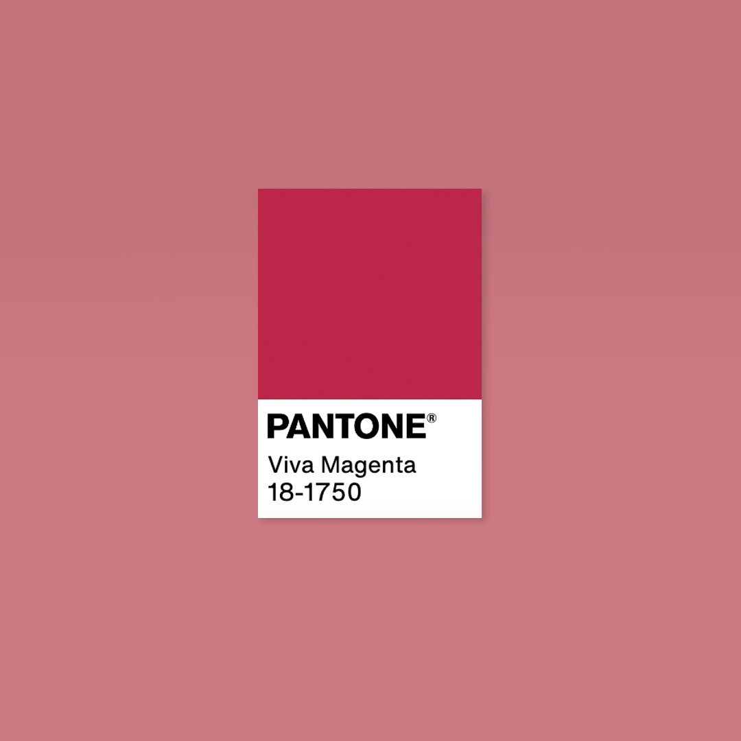 creativocanada's tweet photo. Have you seen Pantone's colour of the year? Here it is - Viva Magenta. Deep and delightful symbolizing pure joy, encouraging experimentation and self-expression without restraint. Electrifying, boundless, manifesting desire and attention. What do you think? https://t.co/aOFiATm4se