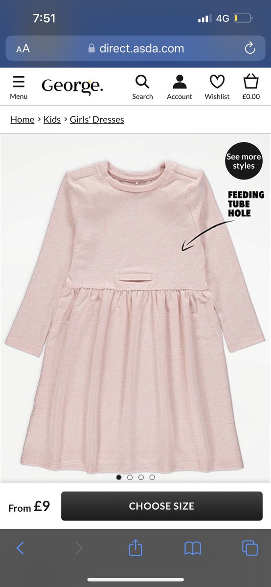 Kirsty Lewis (@kirstylou30) on Twitter photo So pleased to see this today- Asda catering for children with a feeding tube! All little princesses deserve a twirly dress! Applause to <a href="/Georgeatasda/">George at Asda</a>. Inclusivity for all our CYP no matter their medical need. So pleased to see this today- Asda catering for children with a feeding tube! All little princesses deserve a twirly dress! Applause to <a href="/Georgeatasda/">George at Asda</a>. Inclusivity for all our CYP no matter their medical need.