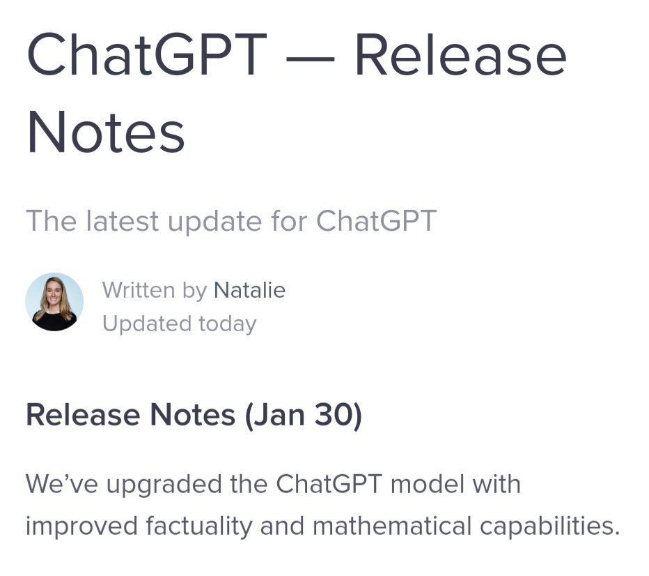 BREAKING!! And update to ChatGPT just launched.

help.openai.com/en/articles/68…