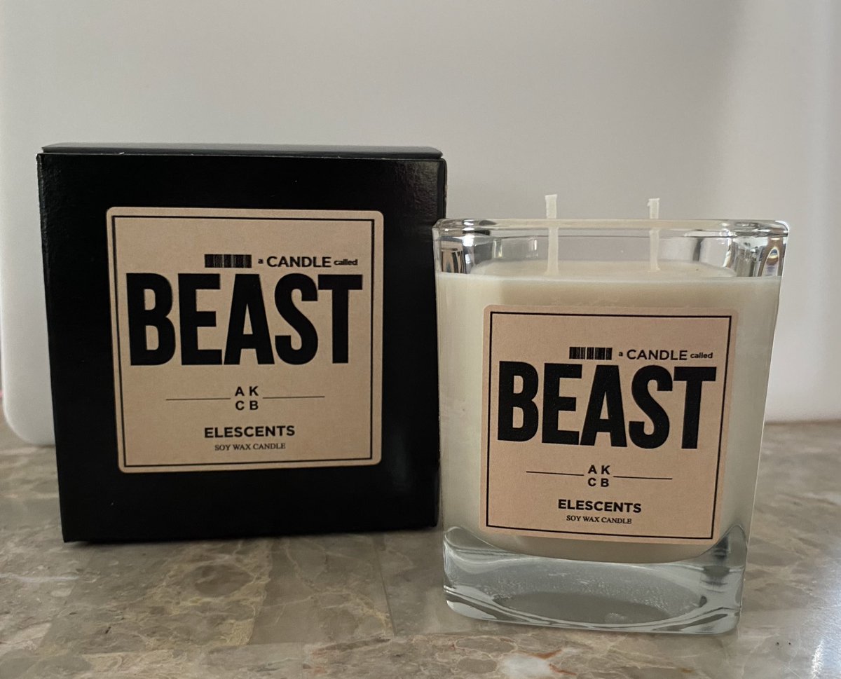 THE BEAST IS UNLEASHED 🤯

PLACE YOUR ORDERS ON ELESCENTS.com 

Available in 9oz &amp; 14oz 🕯️ 

<a href="/akidcalledbeast/">a KID called BEAST</a> <a href="/ELESCENTSBYSWOO/">ELESCENTS</a> #BAGMI #BeastMode #Candles